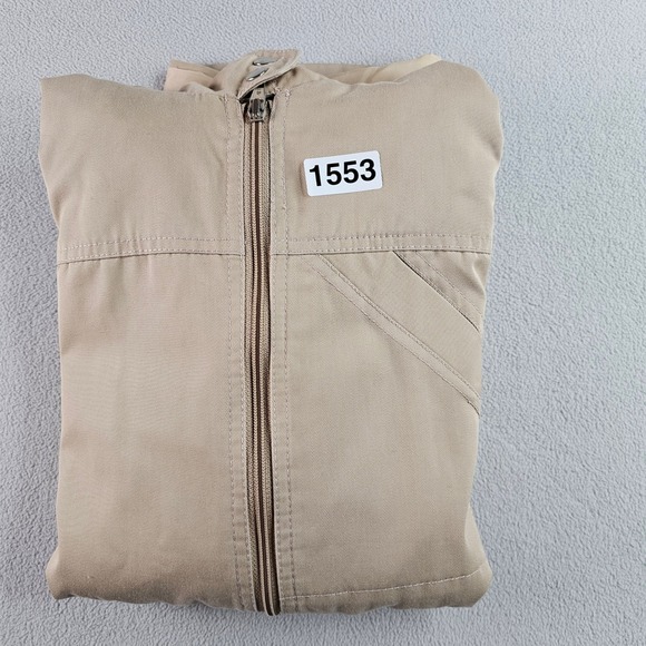 Women's Beige Hooded Jacket Lightweight Casual Outdoor Zip Up Coat - Picture 13 of 13